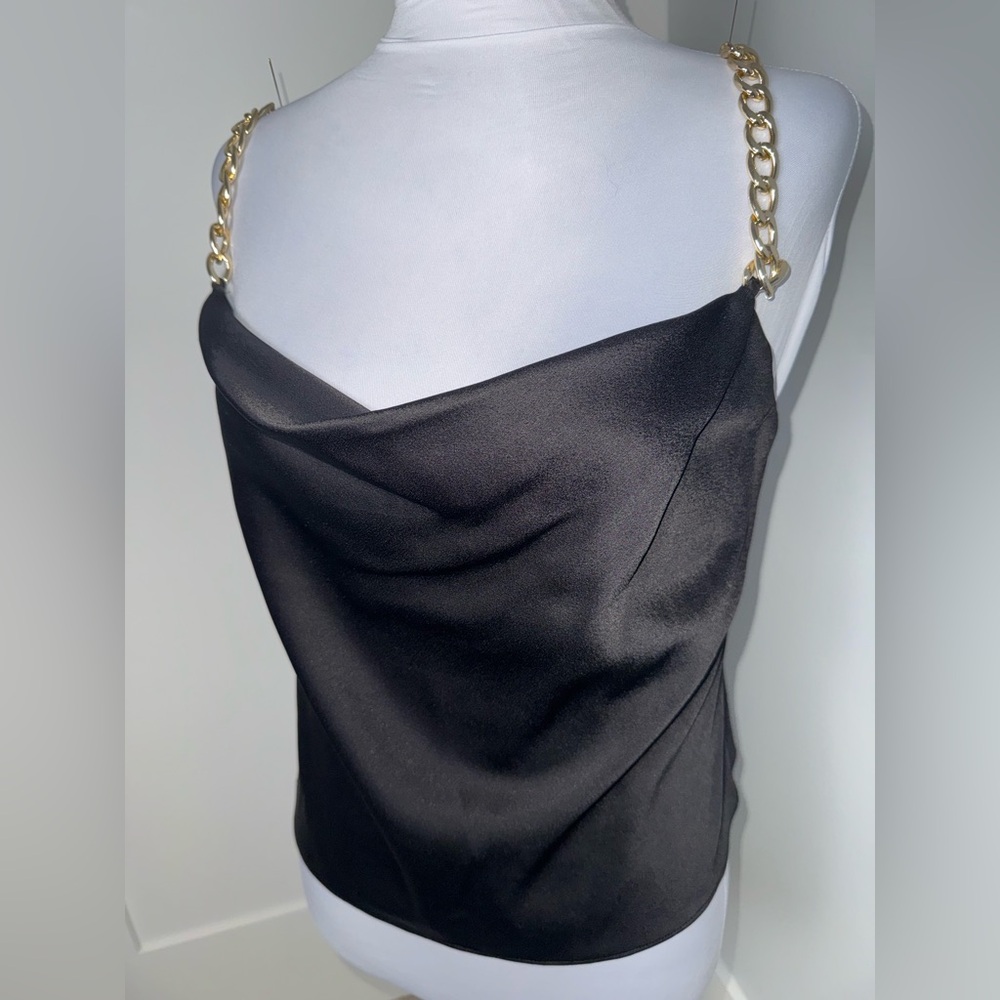Alice + Olivia Harmony Draped Tank Top/ Size Small - Picture 7 of 13